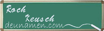 Roch Keusch Visitenkarte